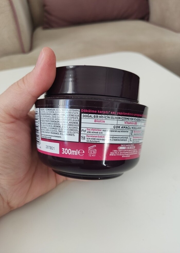 L'Oreal Paris Elseve 300 ml saç maskesi  - Görsel 2