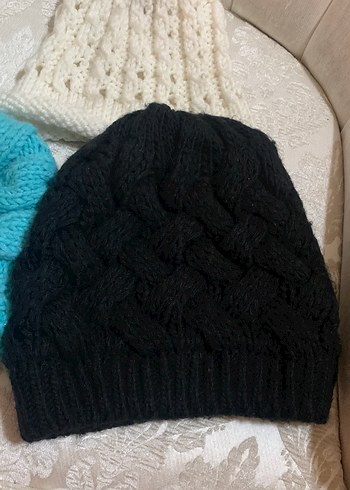 Örgü Kadın Bere - Bohem Stil - Görsel 4