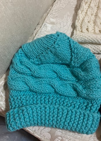 Örgü Kadın Bere - Bohem Stil - Görsel 2