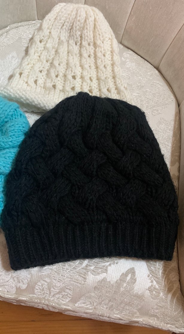 Örgü Kadın Bere - Bohem Stil - Görsel 4