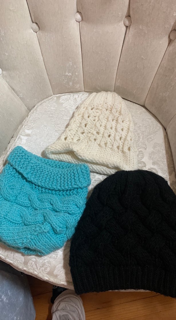 Örgü Kadın Bere - Bohem Stil - Görsel 5