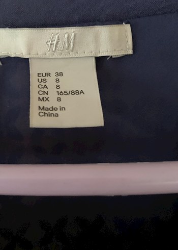 H&M desenli Kadın Elbise 38 - Görsel 7