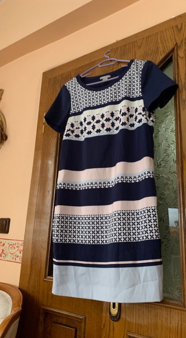 H&M desenli Kadın Elbise 38 - Görsel 2