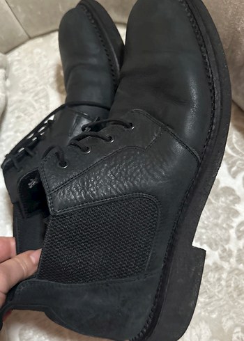 Hush puppies marka deri erkek bot 43 - Görsel 8