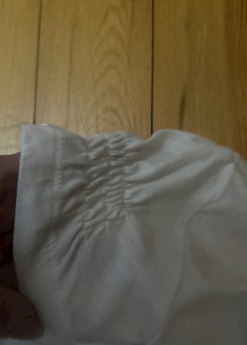 Kız Çocuk Beyaz Baskılı Kısa Kollu Tişört - Görsel 6