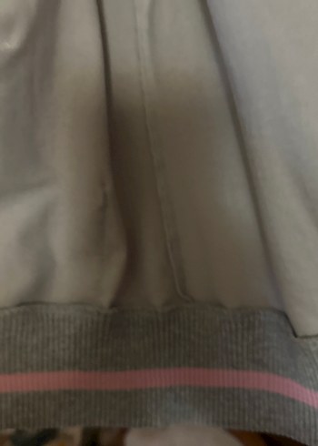 Kız Çocuk Gri Kapüşonlu Fermuarlı Yelek - Görsel 12