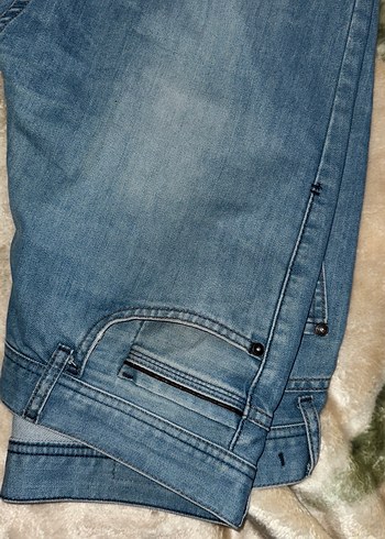 Erkek Mavi Denim Regular 879 W34/L32 - Görsel 14