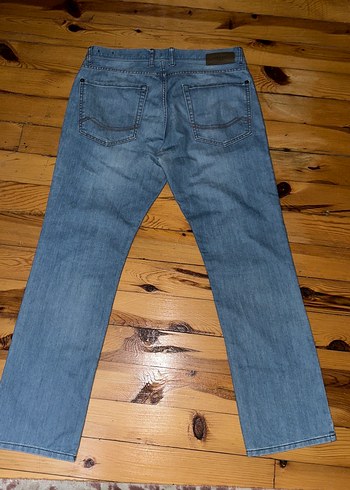 Erkek Mavi Denim Regular 879 W34/L32 - Görsel 4