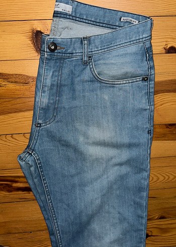 Erkek Mavi Denim Regular 879 W34/L32 - Görsel 8