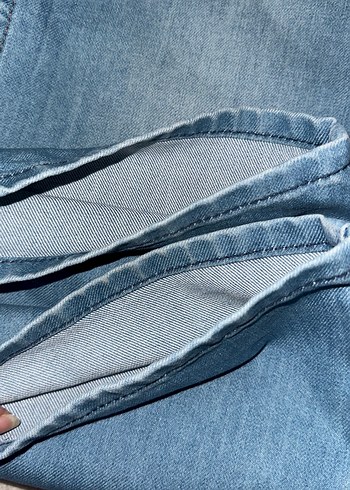 Erkek Mavi Denim Regular 879 W34/L32 - Görsel 13