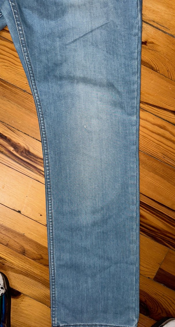 Erkek Mavi Denim Regular 879 W34/L32 - Görsel 3