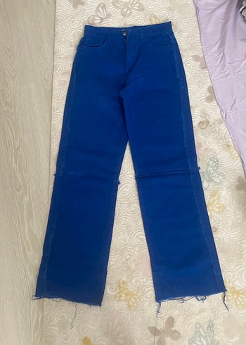 Kadın Mavi Denim Jean