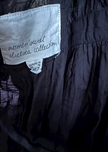 Siyah Nakışlı Gotik Kadın Elbisesi - Görsel 6