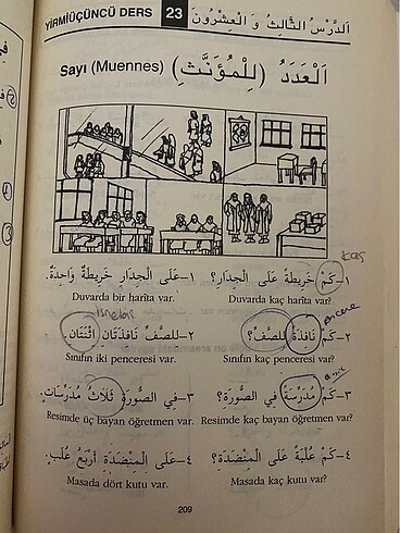  Beden Renk Arapçayı Öğreten Kitap