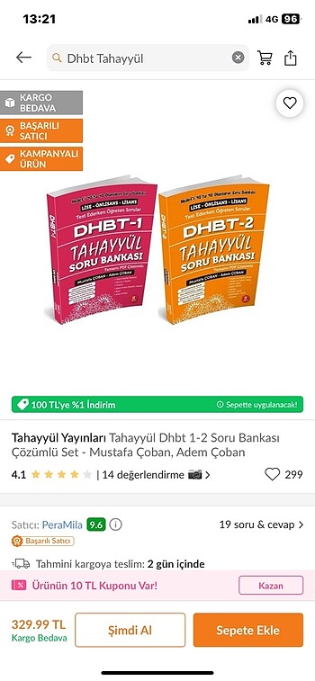  Beden Renk DHBT tahayyül seti
