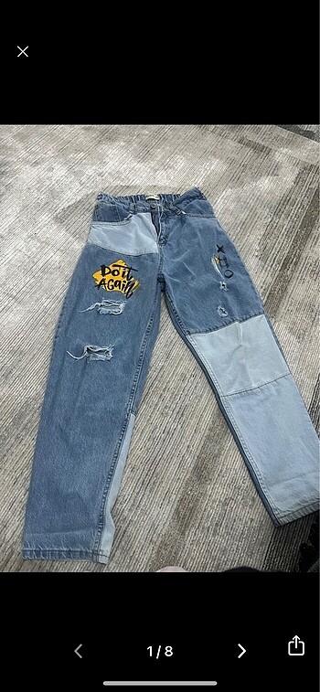 Zara 11-12 yaş escabel marka salaş kot