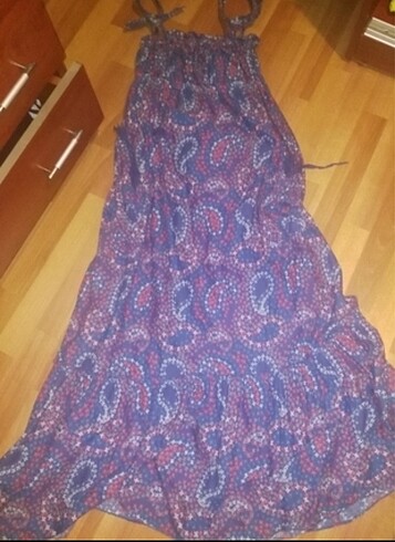 Koton 36 beden uzun elbise