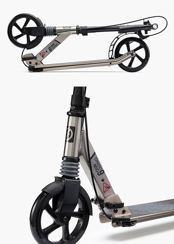 Gri Çocuk Scooter'ı - Görsel 2