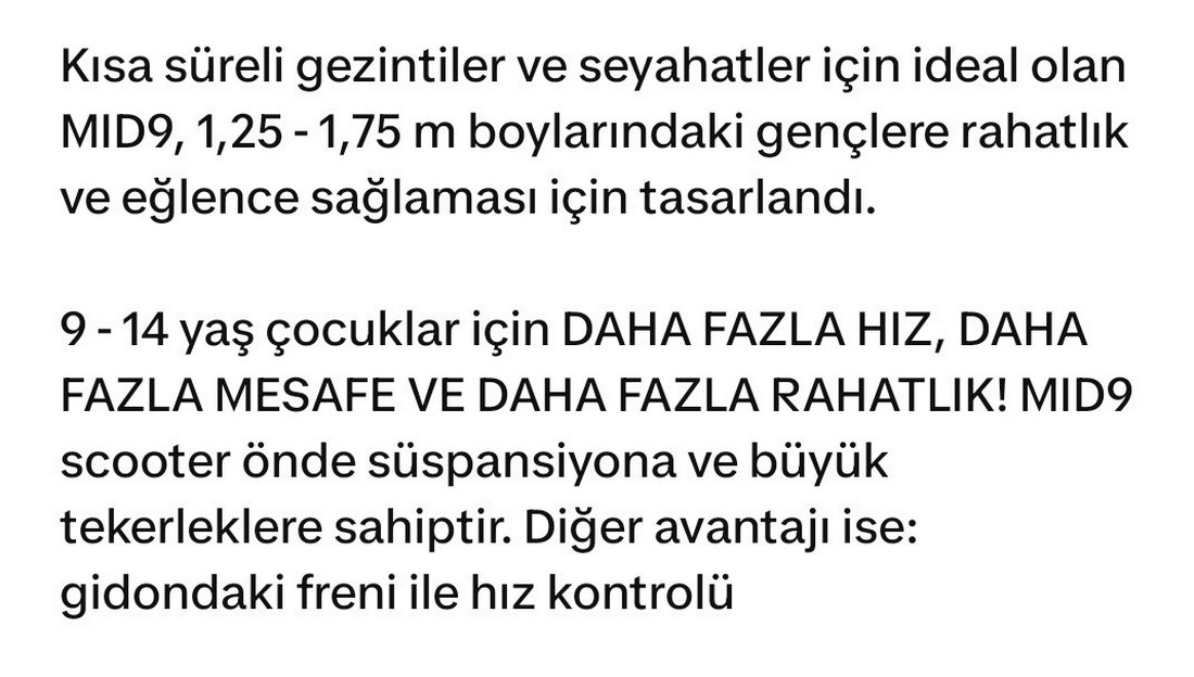 Gri Çocuk Scooter'ı - Görsel 3