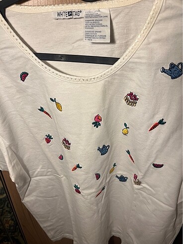 Off-White Desenli T-shirt