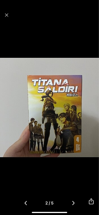  attack on titan manga(ciltli)