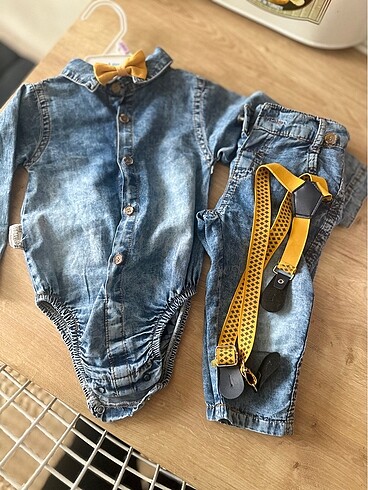 Erkek bebek jean takım