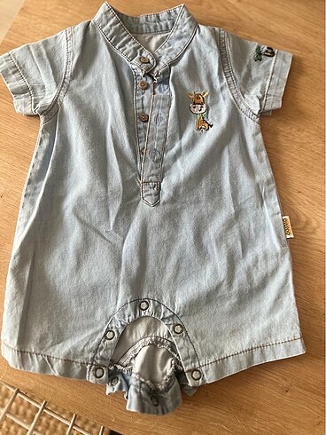 Erkek bebek jean tulum