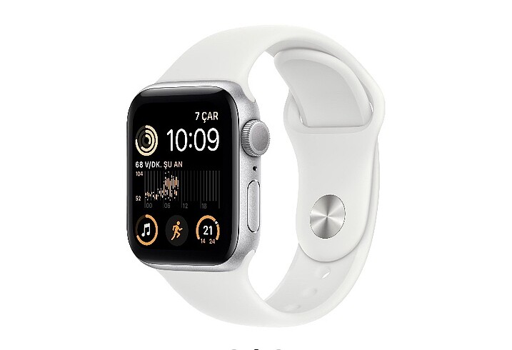 Apple Watch 7 serisi gümüş spor kasa