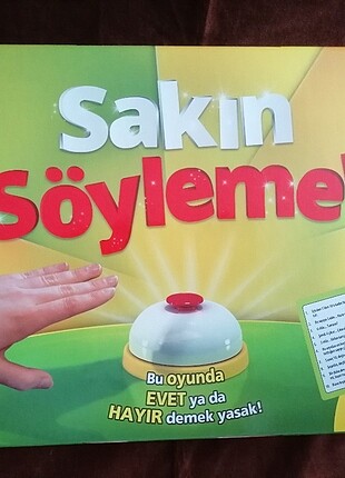 SAKIN SÖYLEME OYUNU