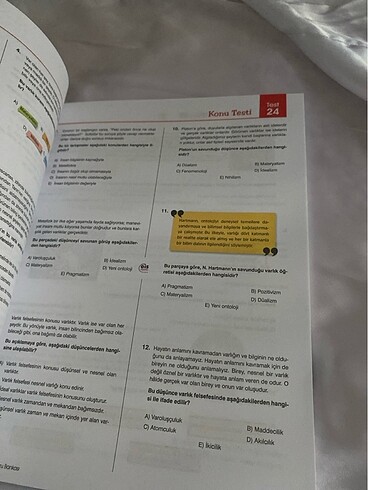  Eis felsefe soru bankası