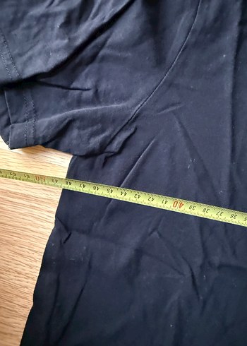 Siyah Gotik Desenli Kedi Baskılı Tişört - Görsel 5