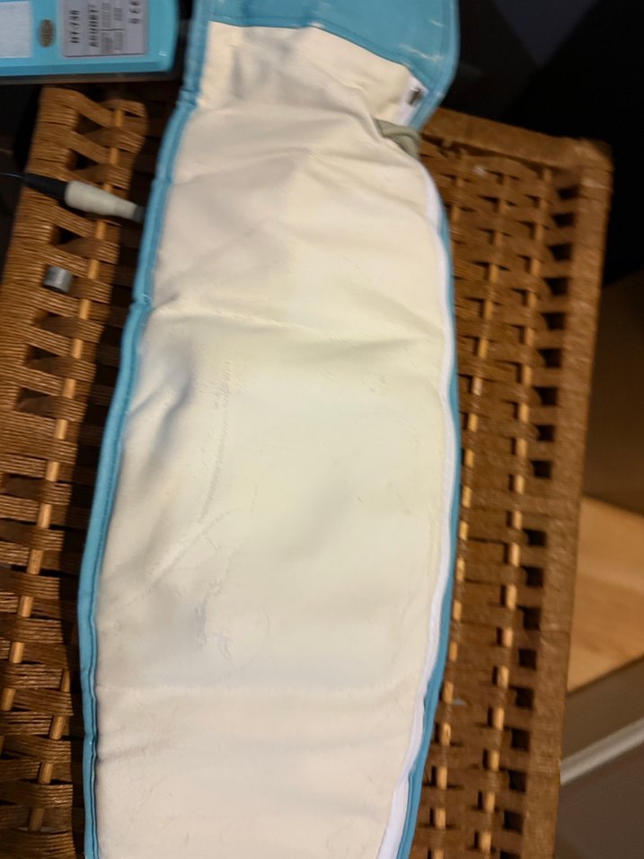 Turkuaz Parlak Desenli Hemşire Korsesi - Görsel 3