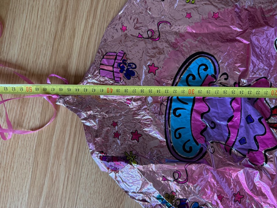 Pembe Renkli Doğum Günü Balonu - Görsel 3