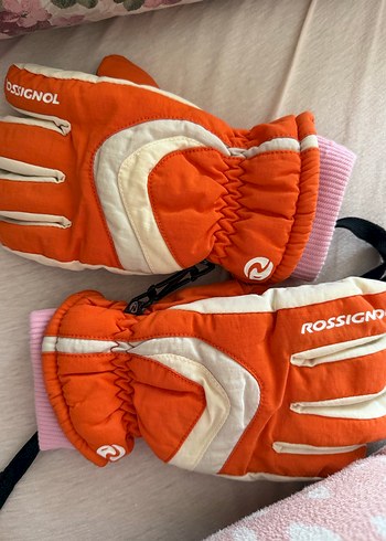 Renkli Kız Çocuk Eldiveni Velcro Bağlamalı kar eldıvenı - Görsel 2