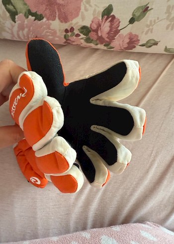 Renkli Kız Çocuk Eldiveni Velcro Bağlamalı kar eldıvenı - Görsel 4