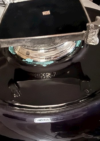 Klasik Siyah Desensiz Tabak - Görsel 5