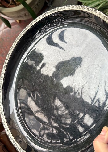 Klasik Siyah Desensiz Tabak - Görsel 7