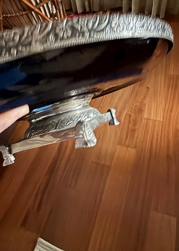 Klasik Siyah Desensiz Tabak - Görsel 3