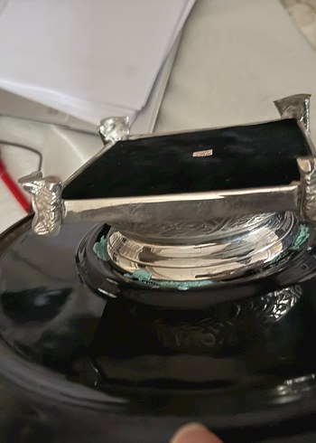 Klasik Siyah Desensiz Tabak - Görsel 6