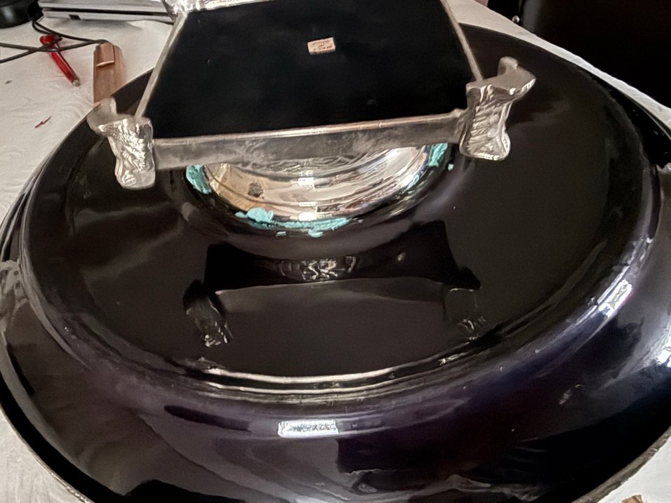 Klasik Siyah Desensiz Tabak - Görsel 5