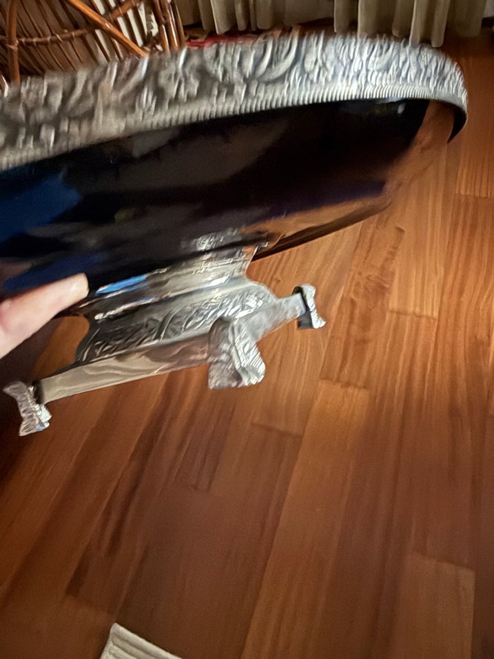 Klasik Siyah Desensiz Tabak - Görsel 3