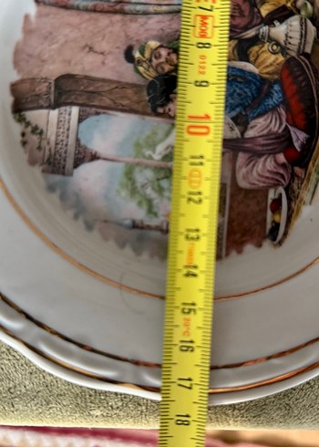 Çok Renkli Baskılı Geleneksel Tabak - Görsel 4