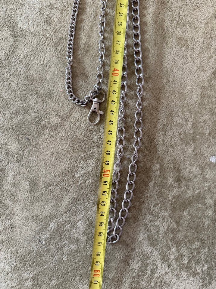 Gri Zincir Detaylı Kadın Vücut Zinciri - Görsel 3