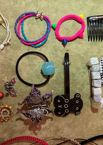 Çok Renkli Elastik Çocuk Saç Aksesuarları - Görsel 4