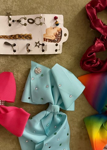 Çok Renkli Elastik Çocuk Saç Aksesuarları - Görsel 5