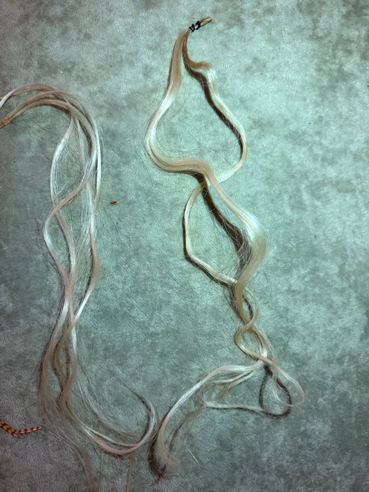 Bej Zincir Detaylı İpeksi Saç Aksesuarı - Görsel 3