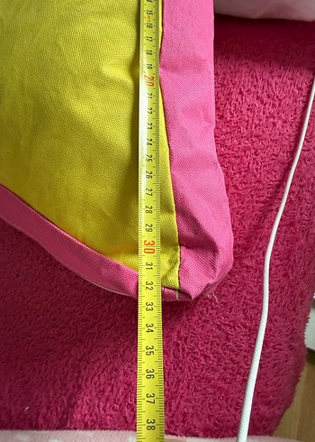 Renkli Üçgen Pop Kültür Yastık - Görsel 6