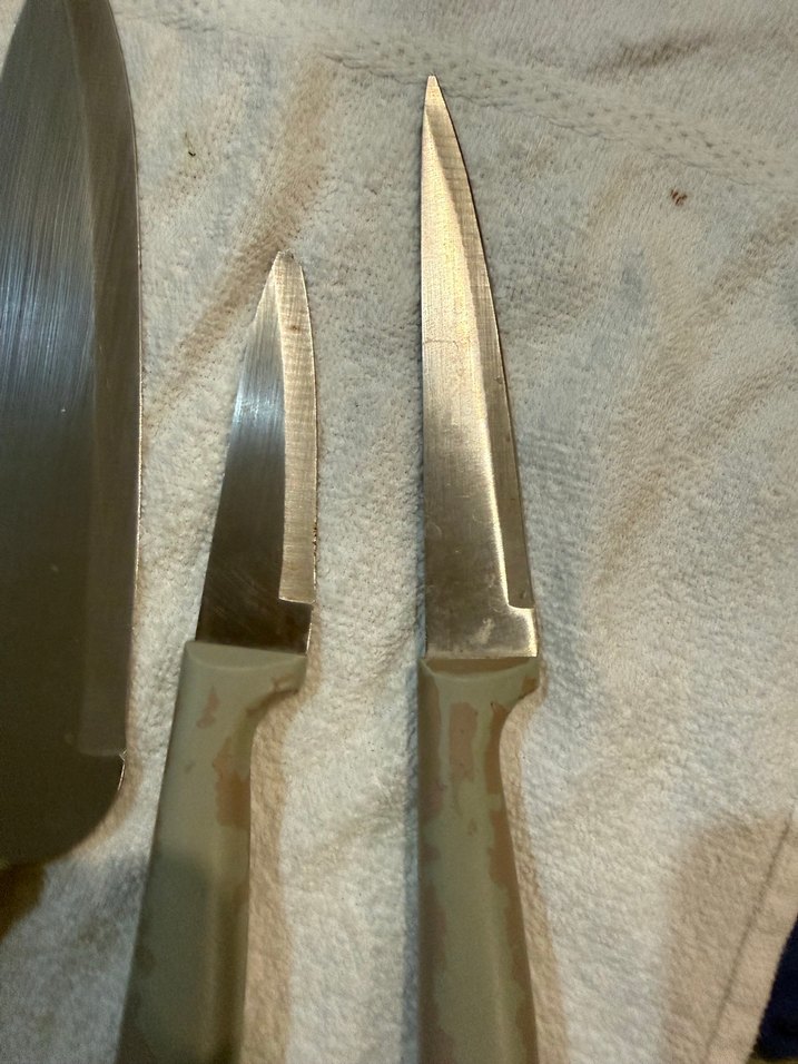 Gri Saplı Paslanmaz Çelik Bıçak Seti - Görsel 3