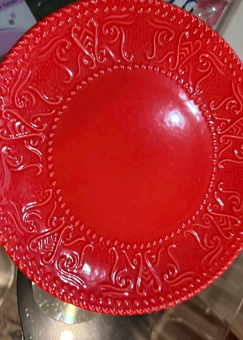 Yeşil Renkli Dekoratif Tabak - Görsel 2