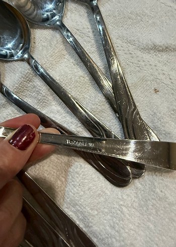 Gri Paslanmaz Çelik Çatal Kaşık Bıçak Seti - Görsel 6